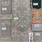 Ramsha Grey Chiffon Replica - Image 2