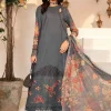 Maria b Dark Blue Lawn Replica