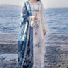 Adan libas White Cotton Lawn Replica