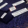 Azure Dark Blue Chiffon Replica - Image 3
