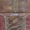 Designer Peach Organza Replica - Image 3