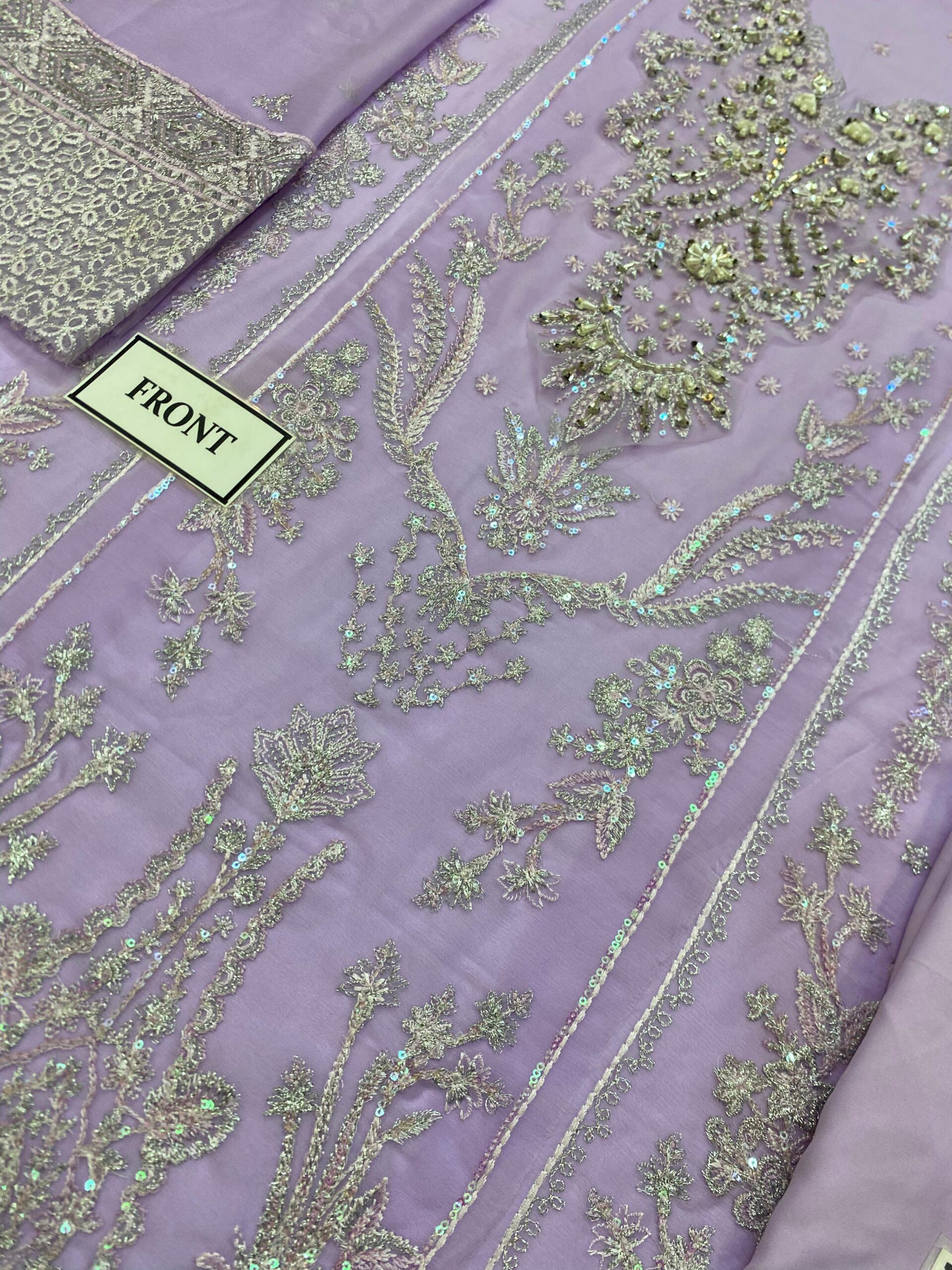 Gulaal Viola Chiffon Replica - Image 2