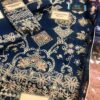 Qalamkar Royal Blue Cotton Replica - Image 5