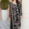Ramsha Black Chiffon Replica