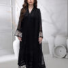 Azure Pure Black Chiffon Replica