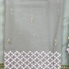 Azure Floral Fern Semi Pure Chiffon Replica - Image 6