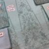Gulaal Ice Blue Semi Pure Chiffon Replica - Image 3