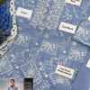 Designer White Cotton Replica - Image 4