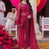 kanwal Malik Maroon Net Replica