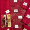 kanwal Malik Maroon Net Replica - Image 2