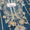 Afrozeh Blue Chiffon Replica - Image 4