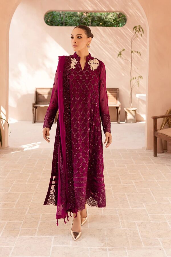 Azure Orchid Obsession Chiffon Replica