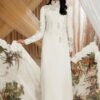 Musferah Saad Pearl Symphony Silk Replica
