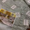 Adan Libas Grey Organza Replica - Image 2