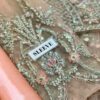 Maria b B Net Tea Pink Wedding Wear Replica - Image 4