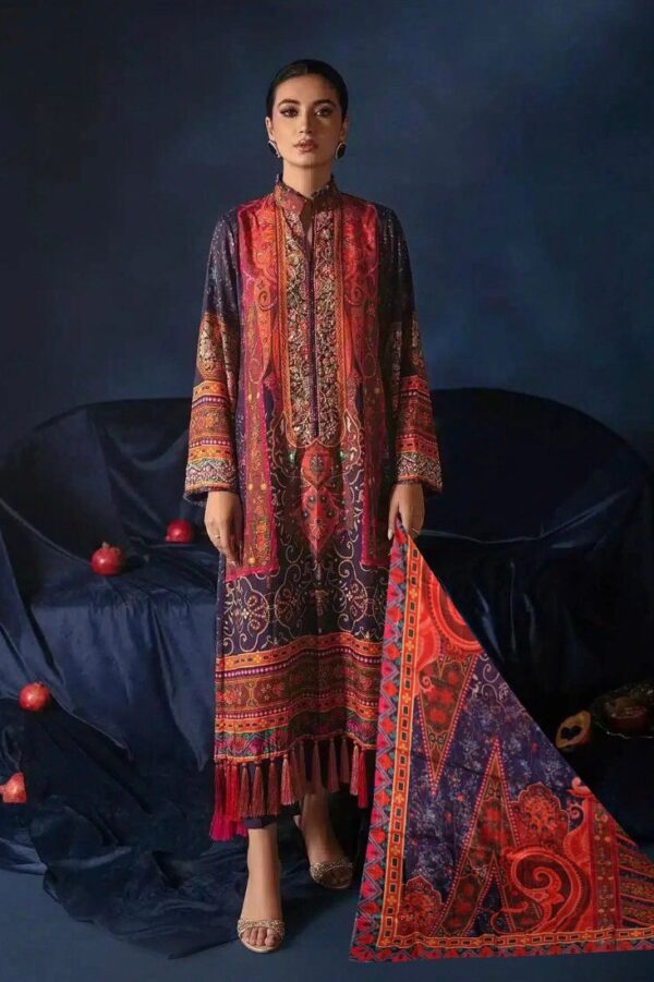 Designer Multicolor Silk Replica