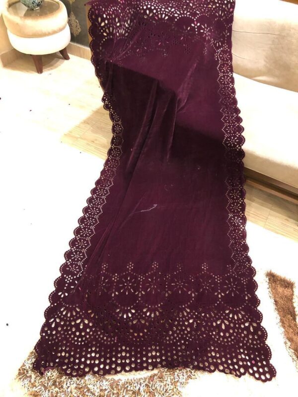 Designer Velvet Shawls - Image 2