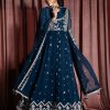Azure Aquatic Whisper Chiffon Replica