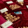 Baroque Maroon Velvet Replica - Image 4