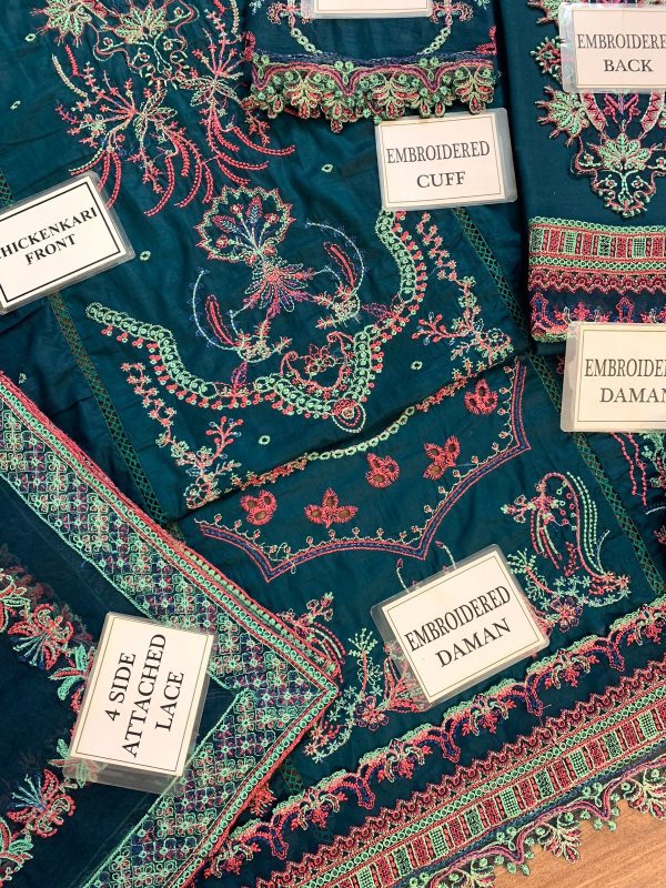Qalamkar Kira Lawn Replica - Image 5
