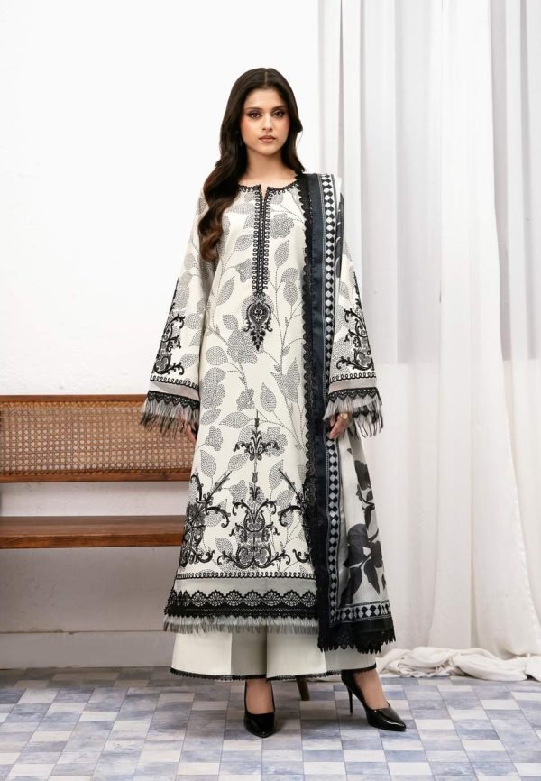Bin ilyas White Lawn Replica