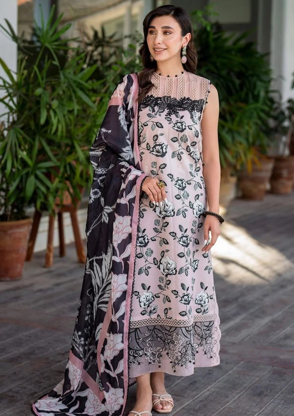 Asifa And Nabeel Beige Lawn Replica