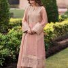 Azure Tea Pink Semi Pure Chiffon Replica