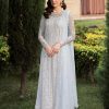 Azure Light Grey Semi Pure Chiffon Replica