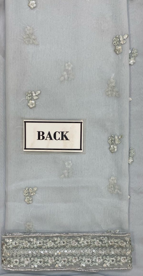 Azure Light Grey Semi Pure Chiffon Replica - Image 6
