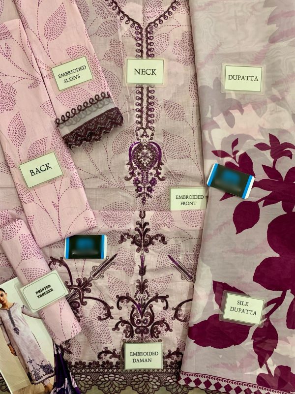 Bin ilyas Light Purple Lawn Replica - Image 2