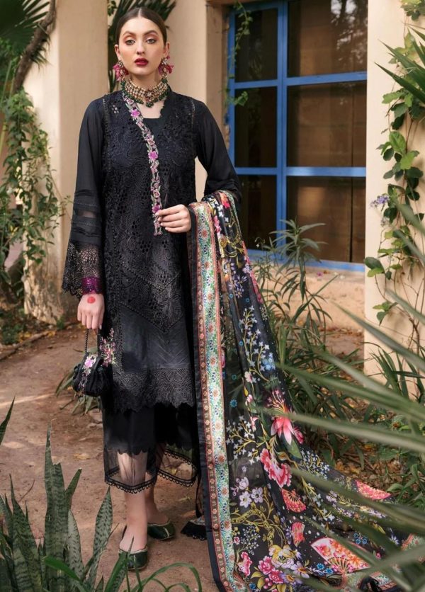 Designer Black Lawn Replica