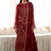 Flossie Pure Red Chiffon Replica