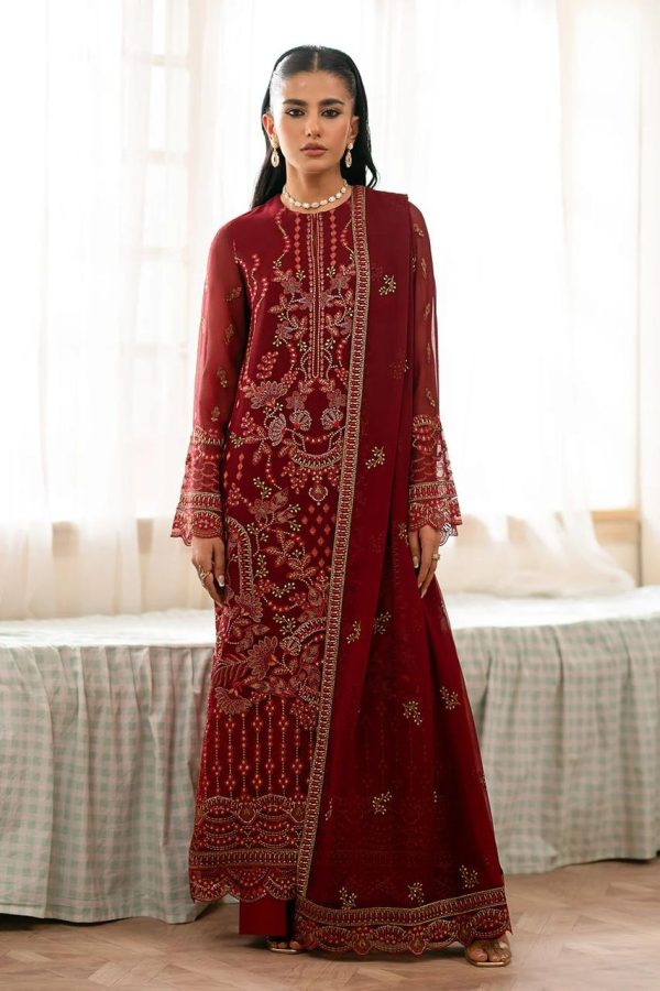 Flossie Pure Red Chiffon Replica