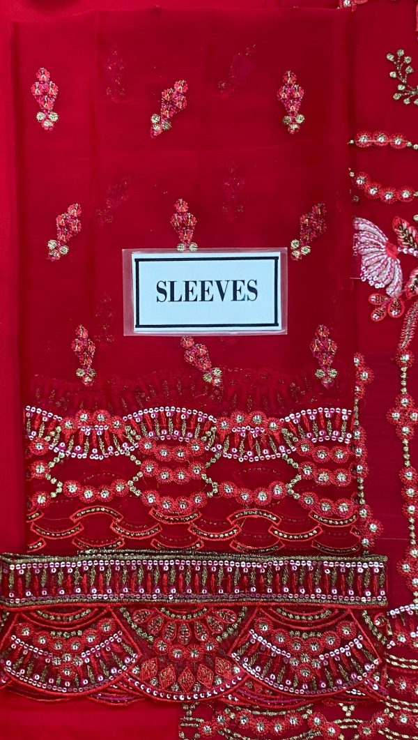 Flossie Pure Red Chiffon Replica - Image 5