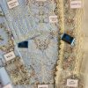 Qalamkar Sky Blue Lawn Replica - Image 2