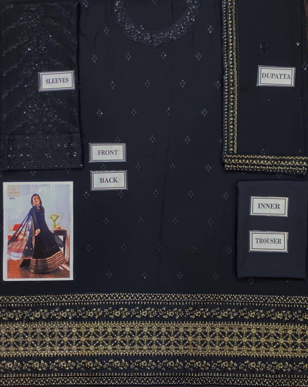 Azure Caviar Noir Chiffon Replica - Image 2