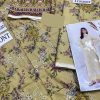 Designer Printed Yellow Lawn Replica - Image 3
