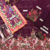 Jugnu Dark Purple Lawn Replica - Image 3