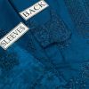 Noor by sadia Dark Blue Cotton Lawn Replica - Image 3
