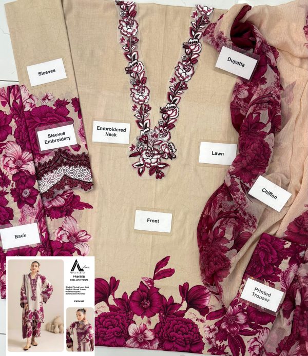 Adan Libas Skin Lawn Replica - Image 2