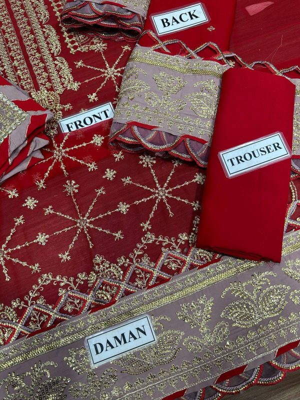 Asim jofa AJFIP-27 Semi Pure Chiffon Replica - Image 3