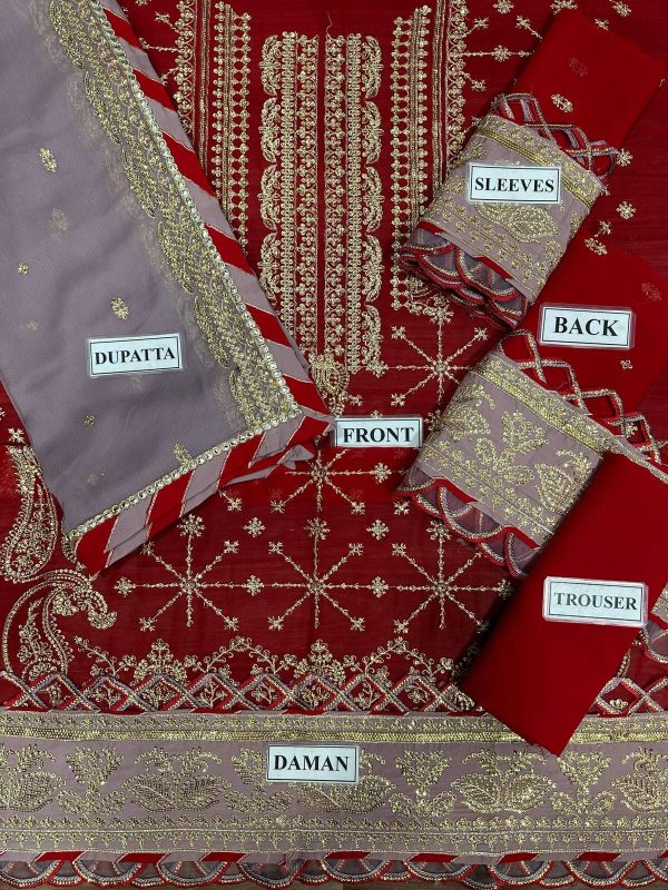 Asim jofa AJFIP-27 Semi Pure Chiffon Replica - Image 2