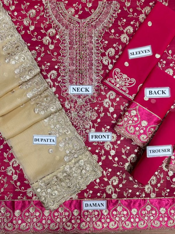 Asim jofa AJKK-14 Chiffon Replica - Image 2