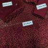 Designer Maroon Chiffon Replica - Image 4