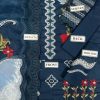 Designer Navy Blue Lawn Replica - Image 2
