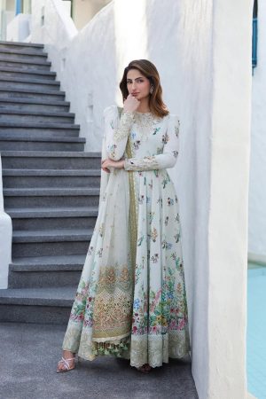 Faiza Saqlain Avelina Lawn Replica