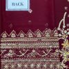 Gulaal Maroon Chiffon Replica - Image 6
