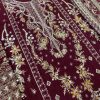 Gulaal Maroon Chiffon Replica - Image 3