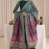 Jazmin Bottle Green Chiffon Replica