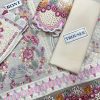 Qalamkar White Floral Cotton Lawn Replica - Image 3